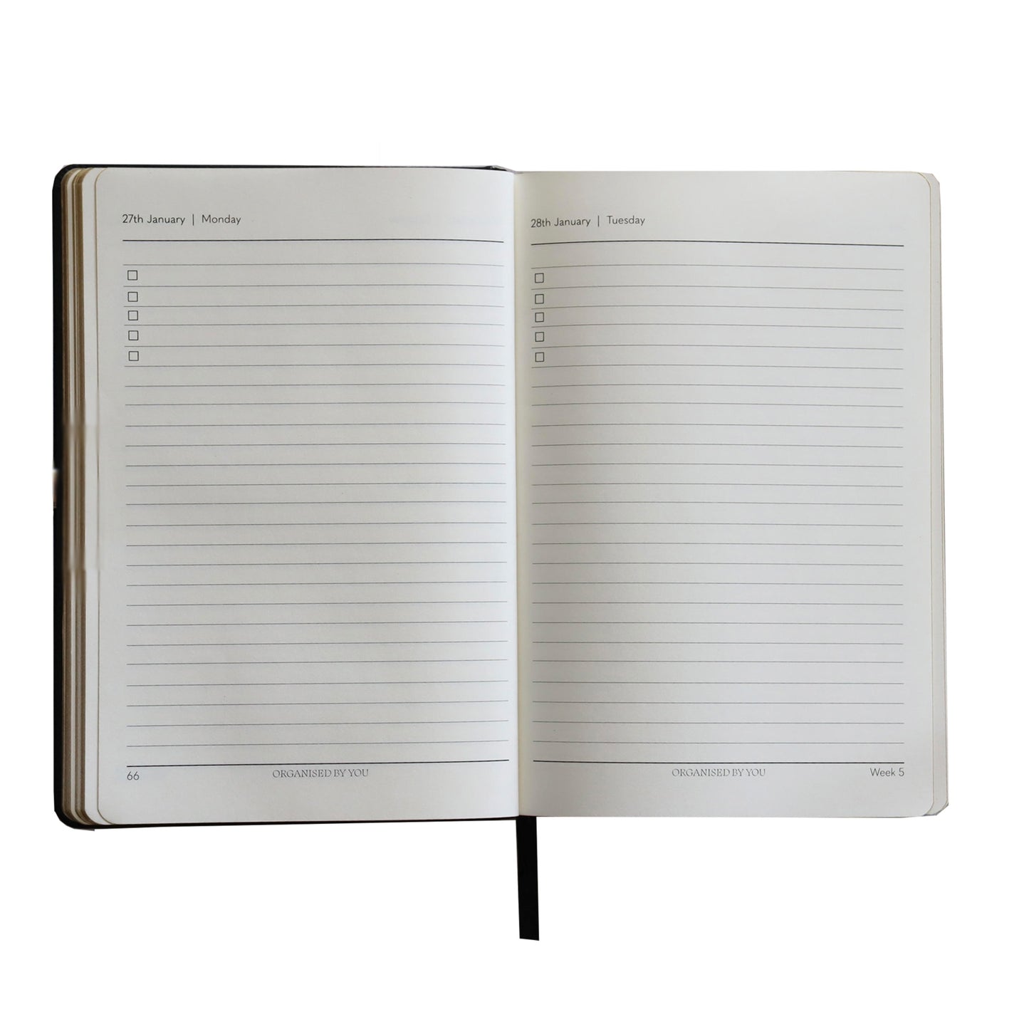 Brown Leather 2025 Diary A5