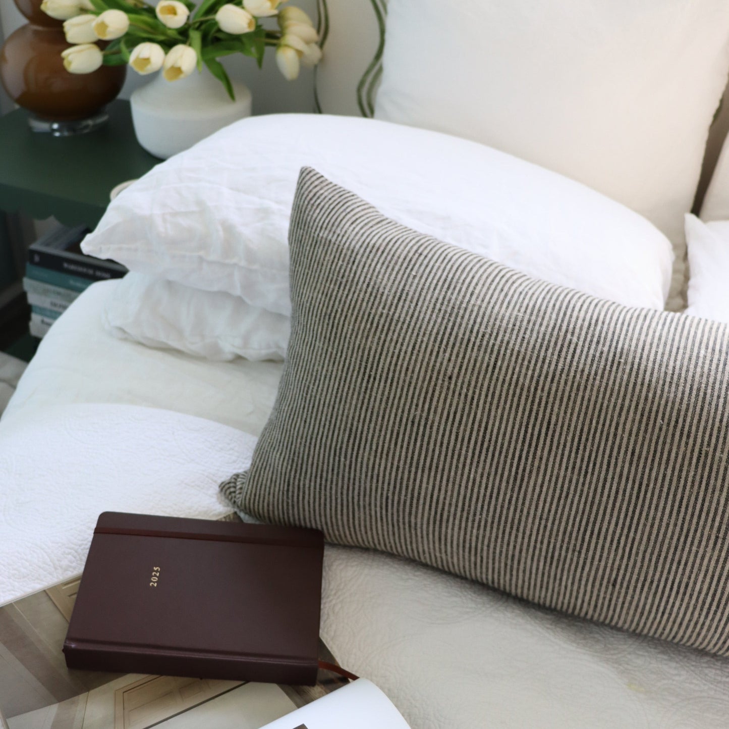 Brown Leather 2025 Diary A5